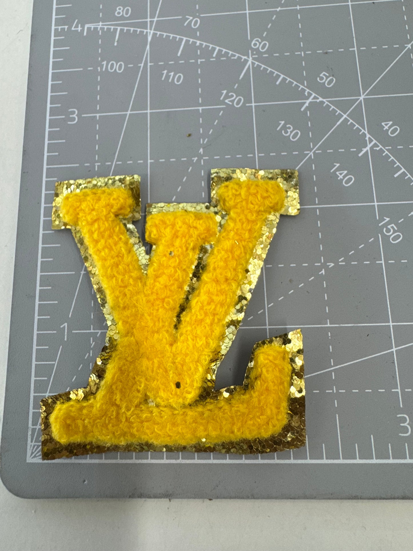 Yellow LV patch