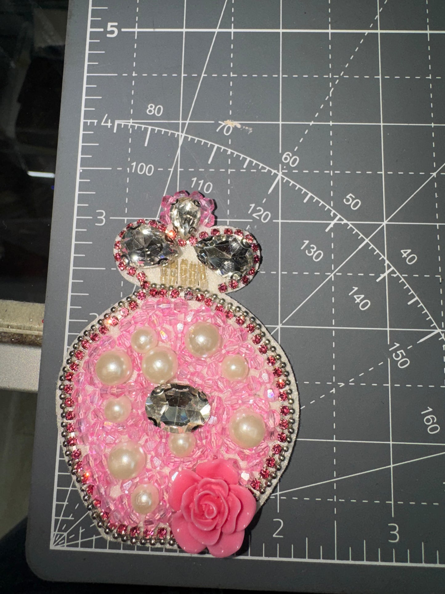 Pink bottle patch (NOT IRON ON)