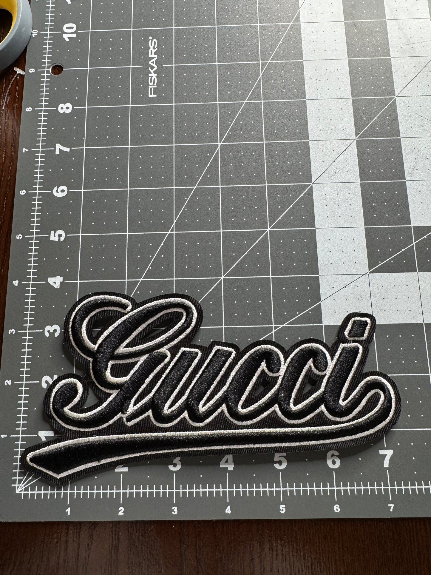 Black & white GG patch (7 inches)