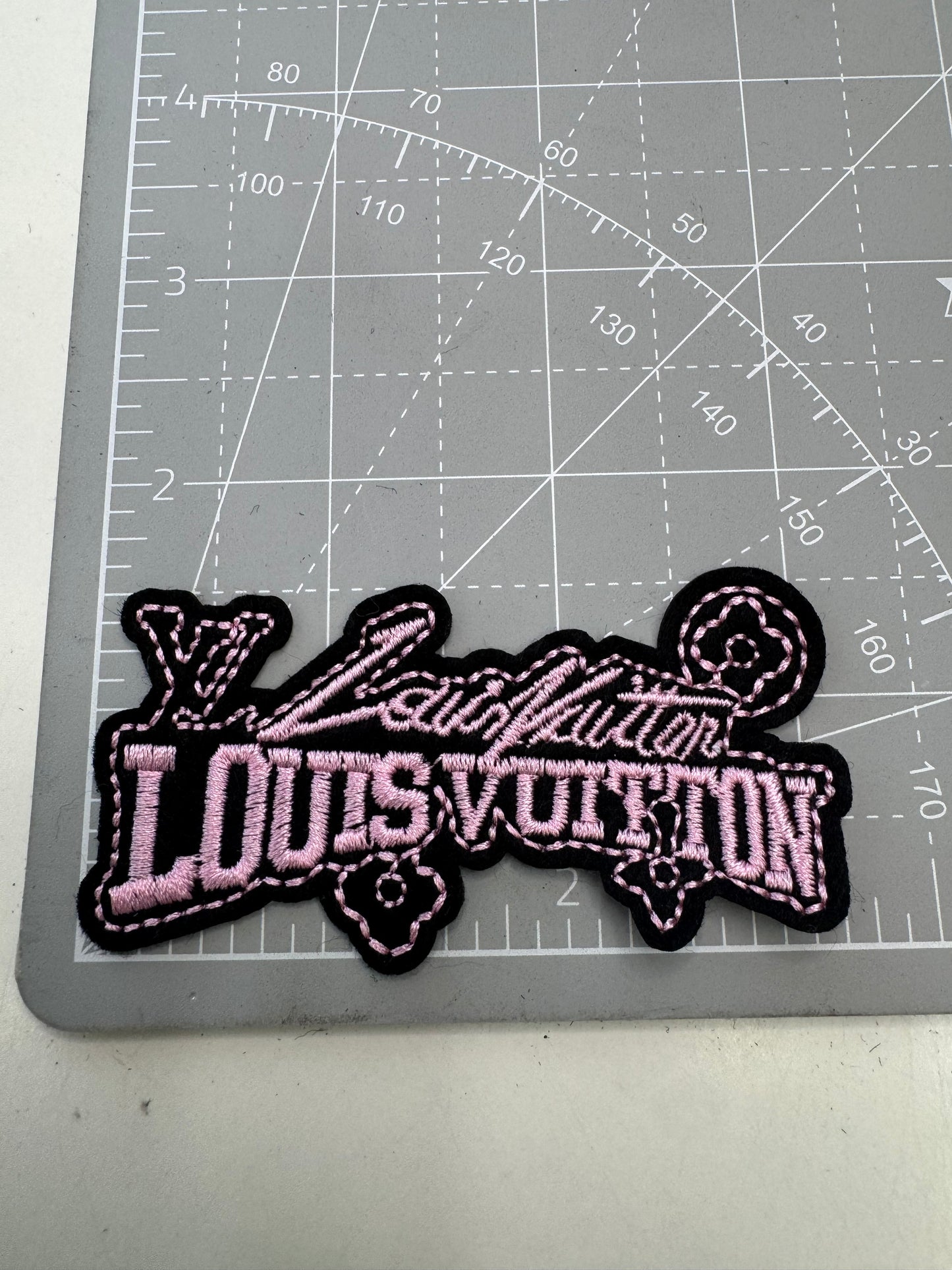 Pink LV patch