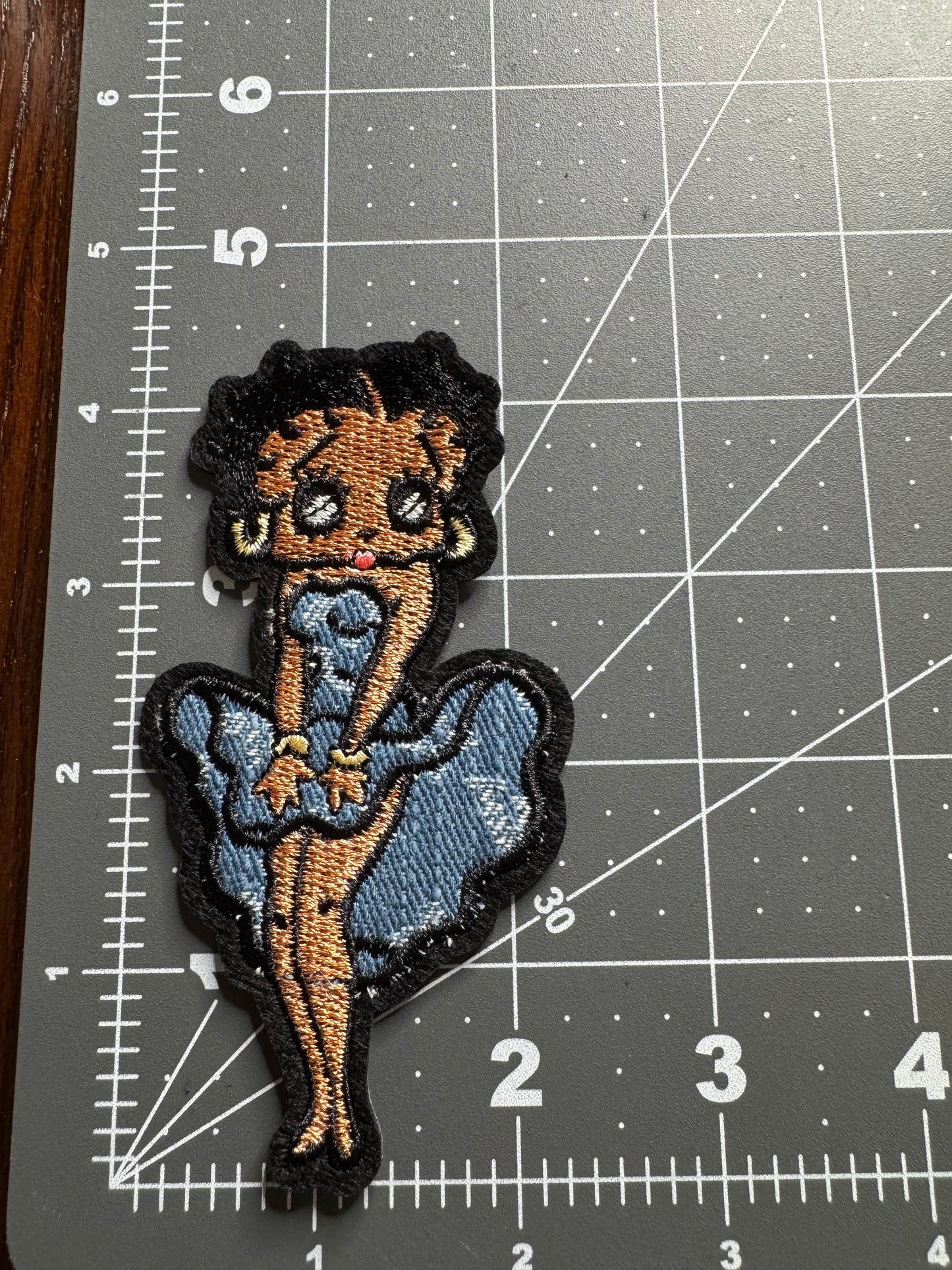Light Denim BB patch