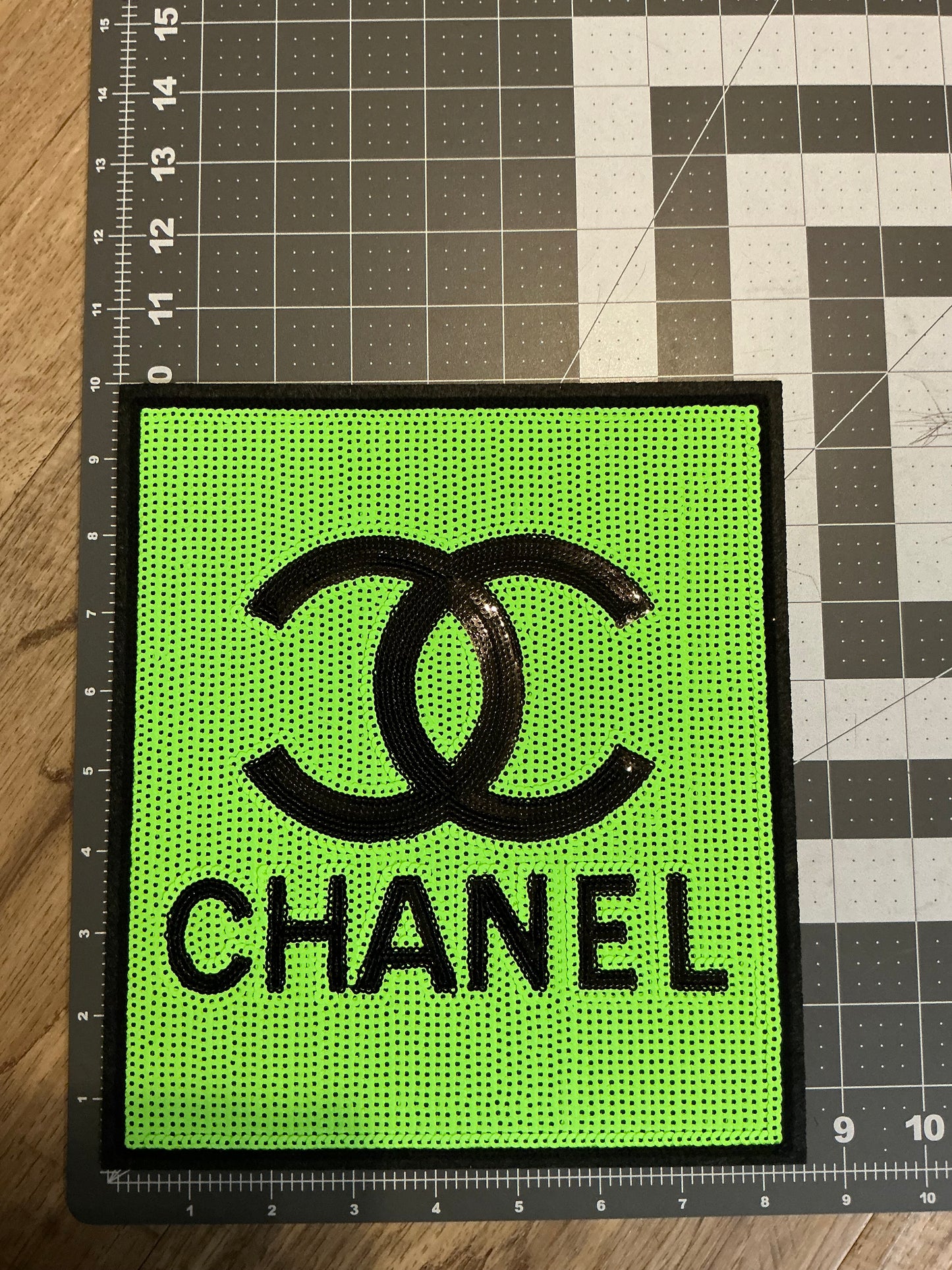 Green C.C patch