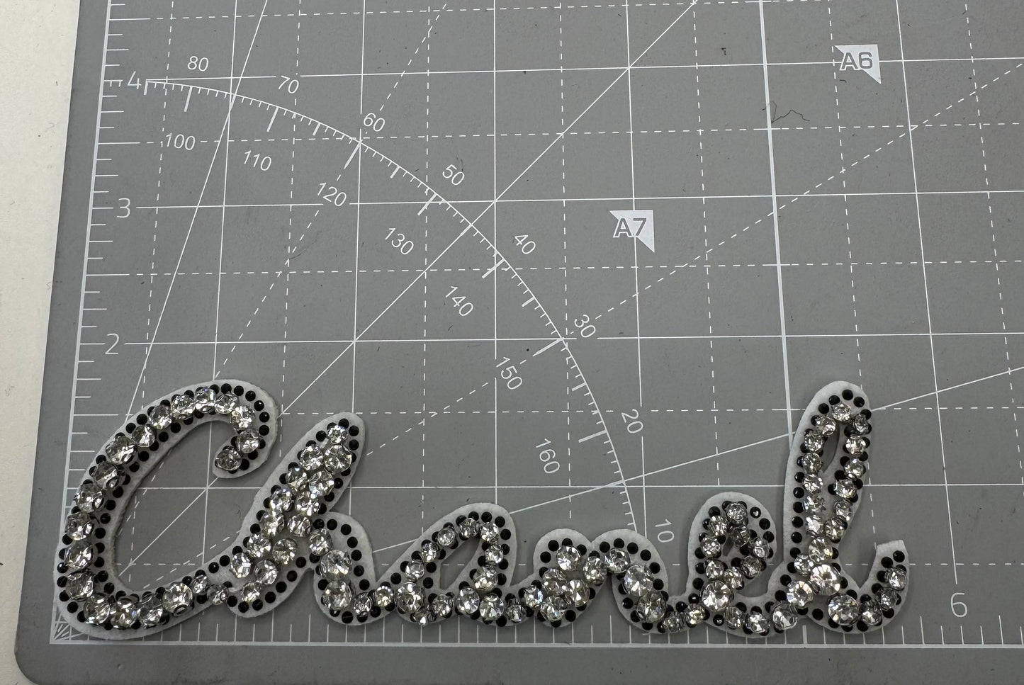 C.H.A.N.E.L Bling Patch