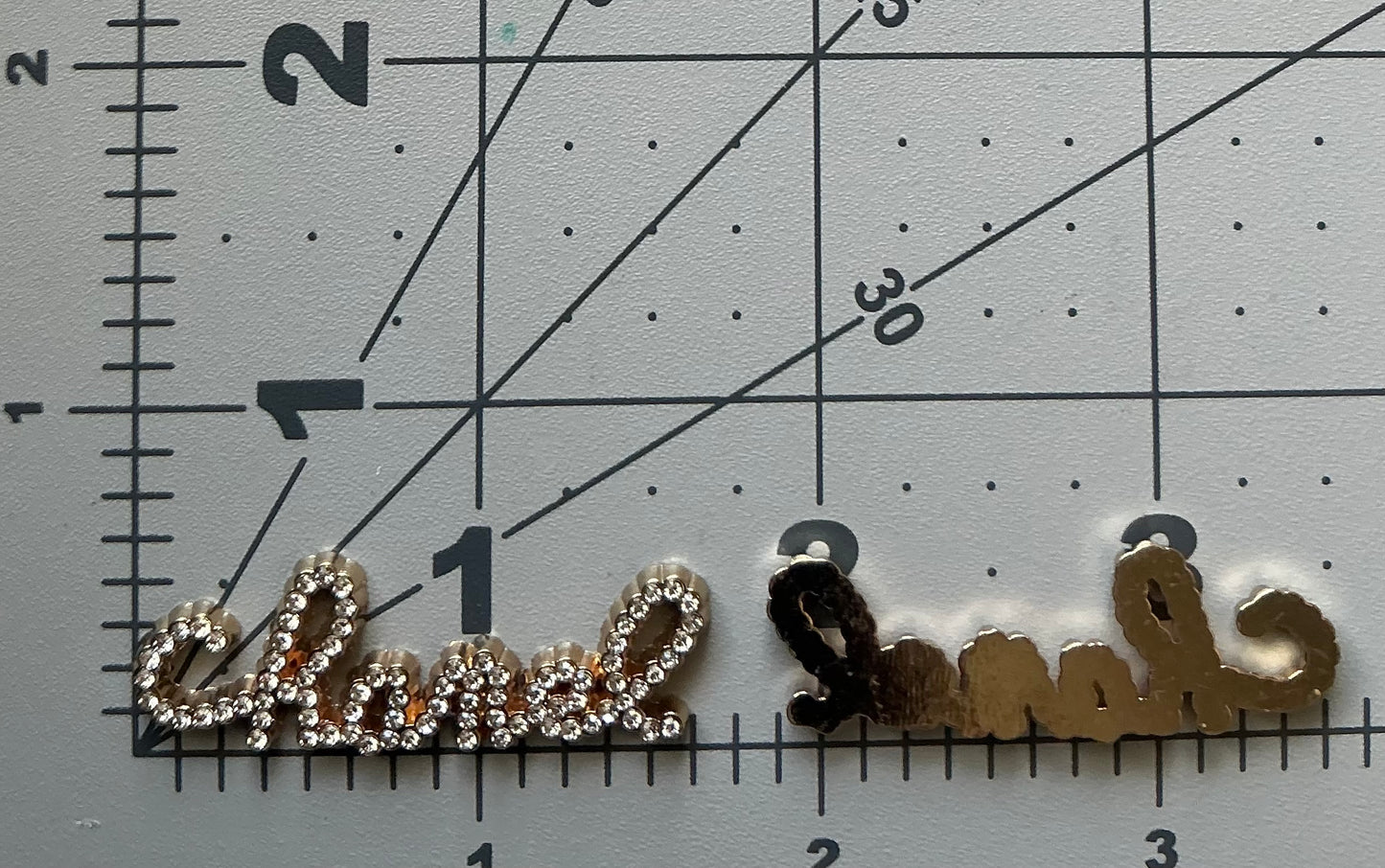 CHAN-EL FLAT BACK Charms