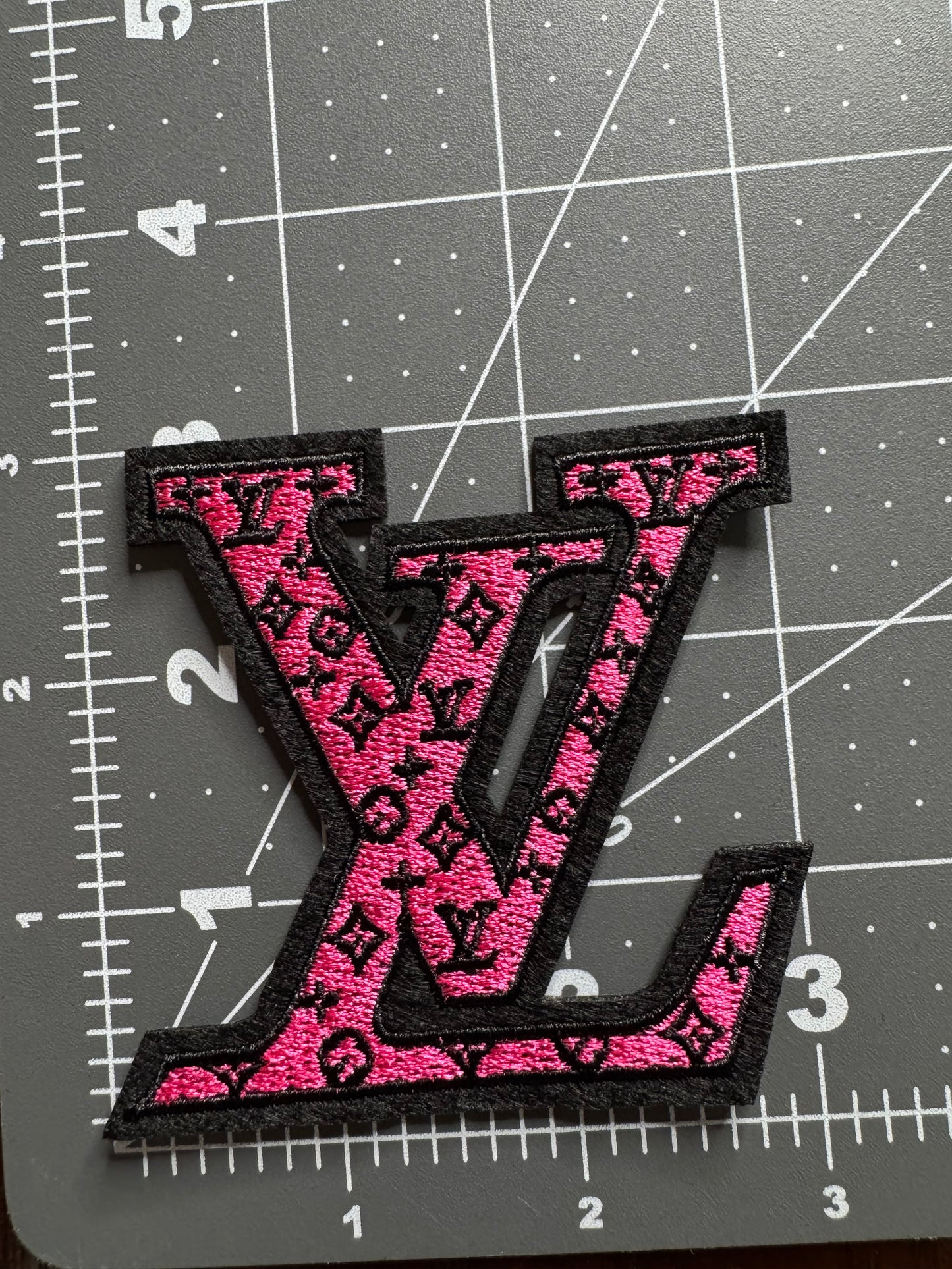 Pink LV Patch