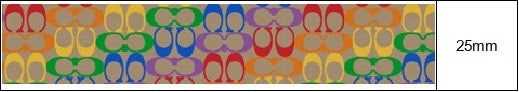 Multicolor coach Ribbon 