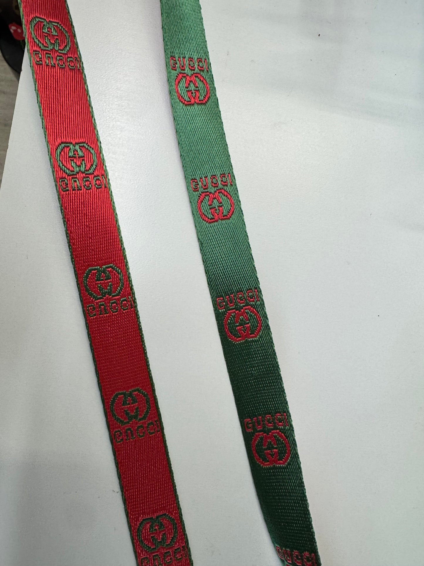 Green GG ribbon (1yard)