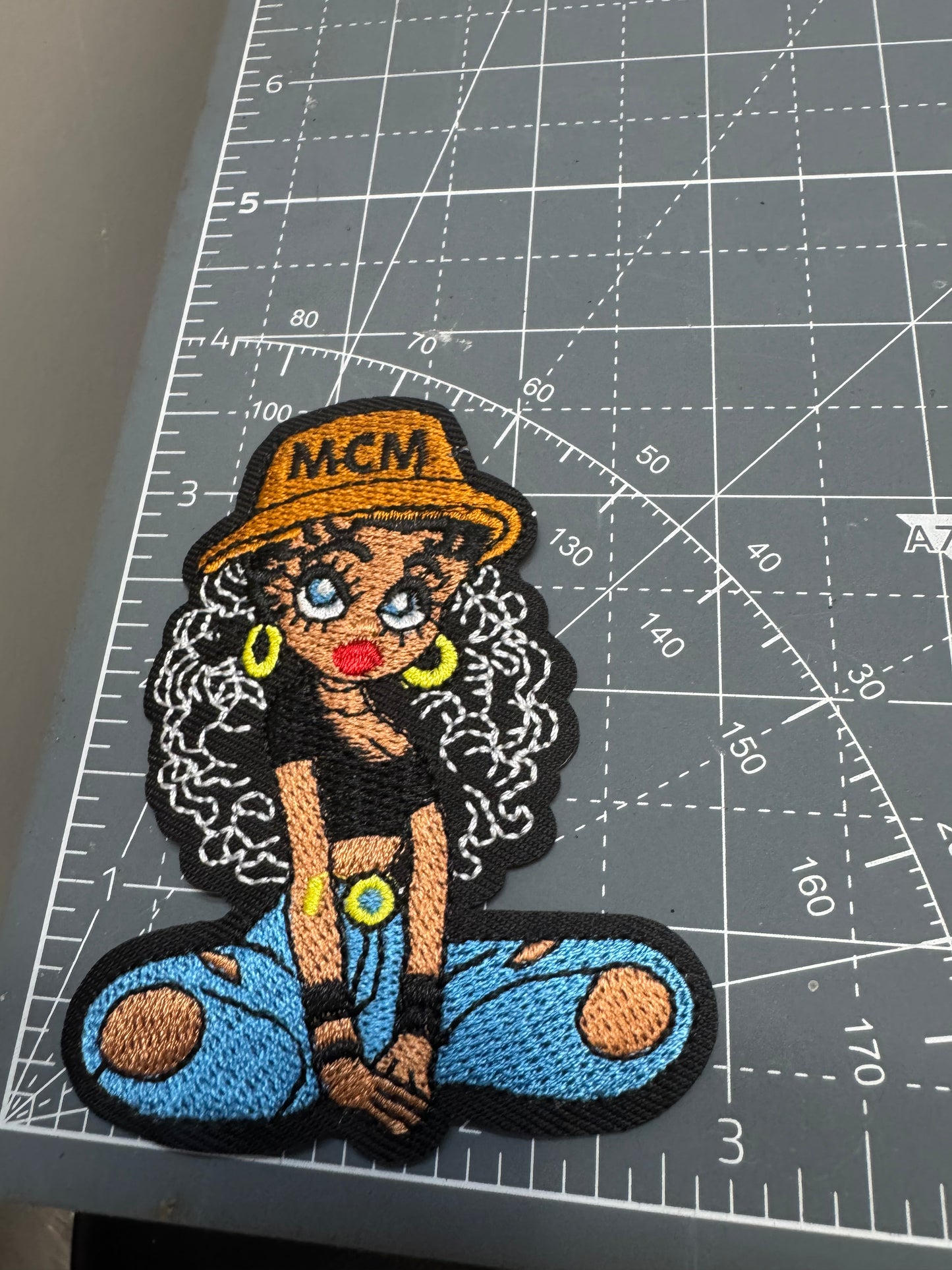 Mcm girl patch