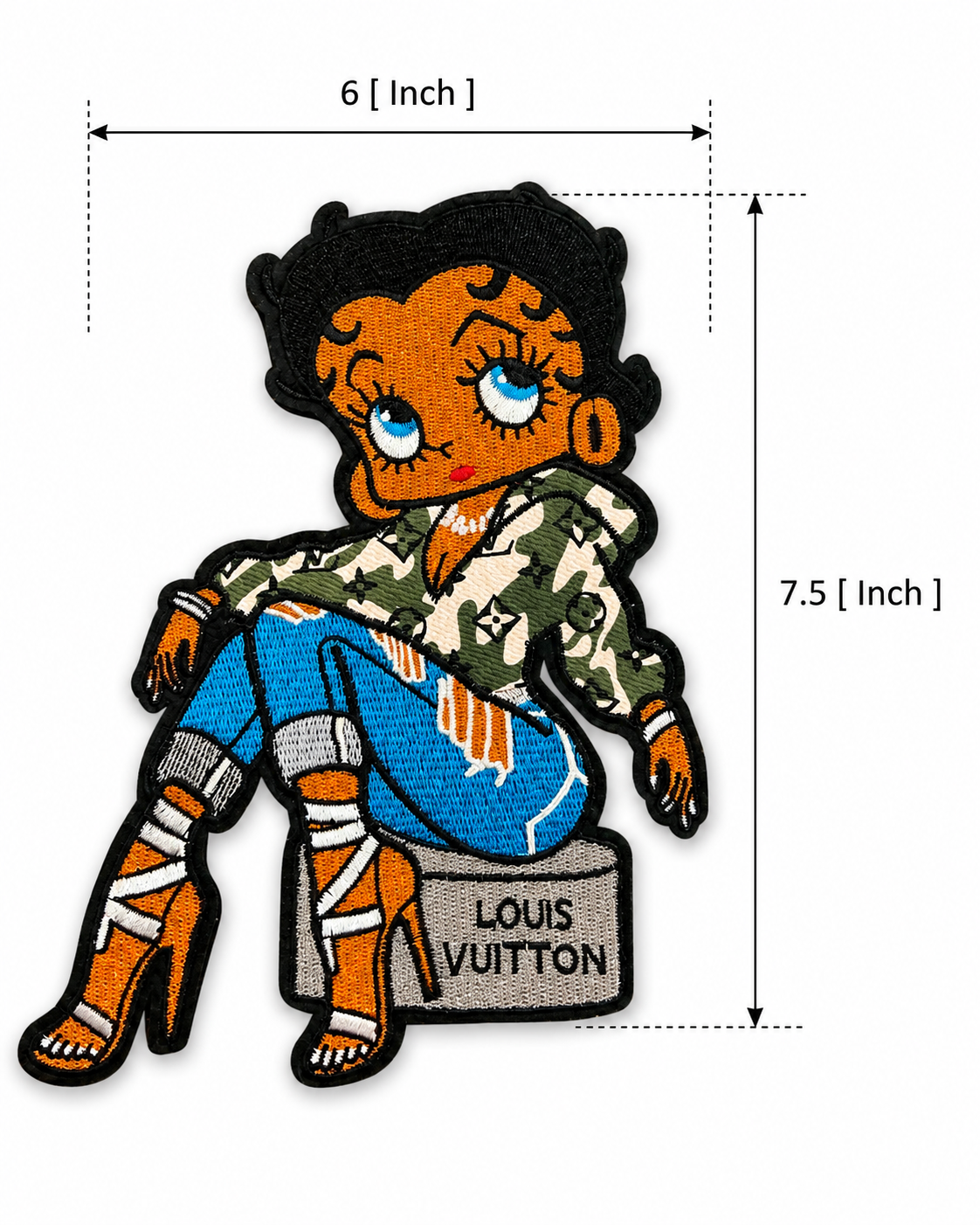 LV BB CAMO PATCH