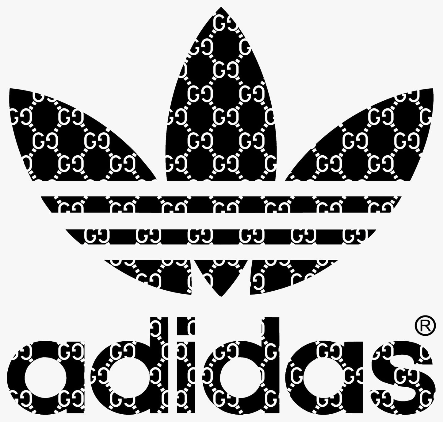 Adidas logo colour variations showcase