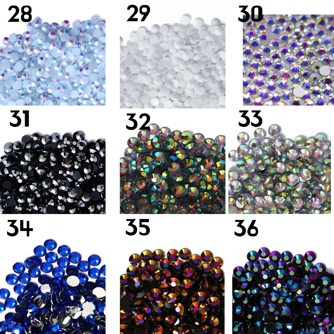 JELLY AB FLATBACK RHINESTONES RESIN RHINESTONE FLAT BACK for Tumblers, Mugs, Bottles, Craft Decoration, Loose Bling Glitter Gem Stone