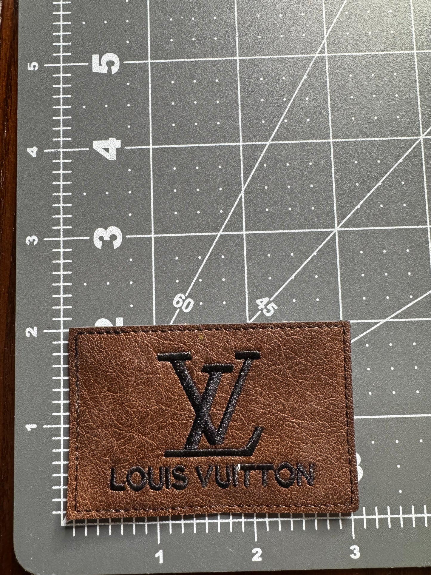 brown LV patch