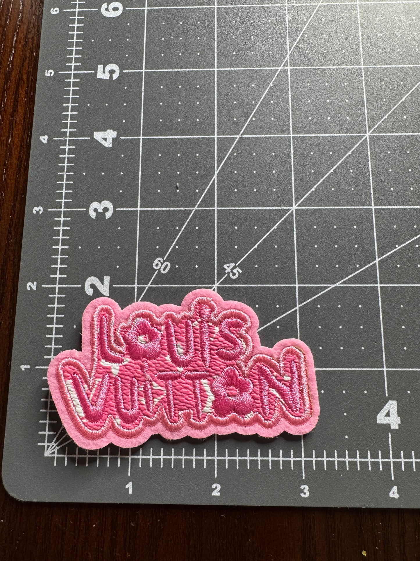 Pink LV patch