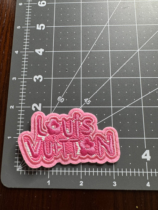 Pink LV patch