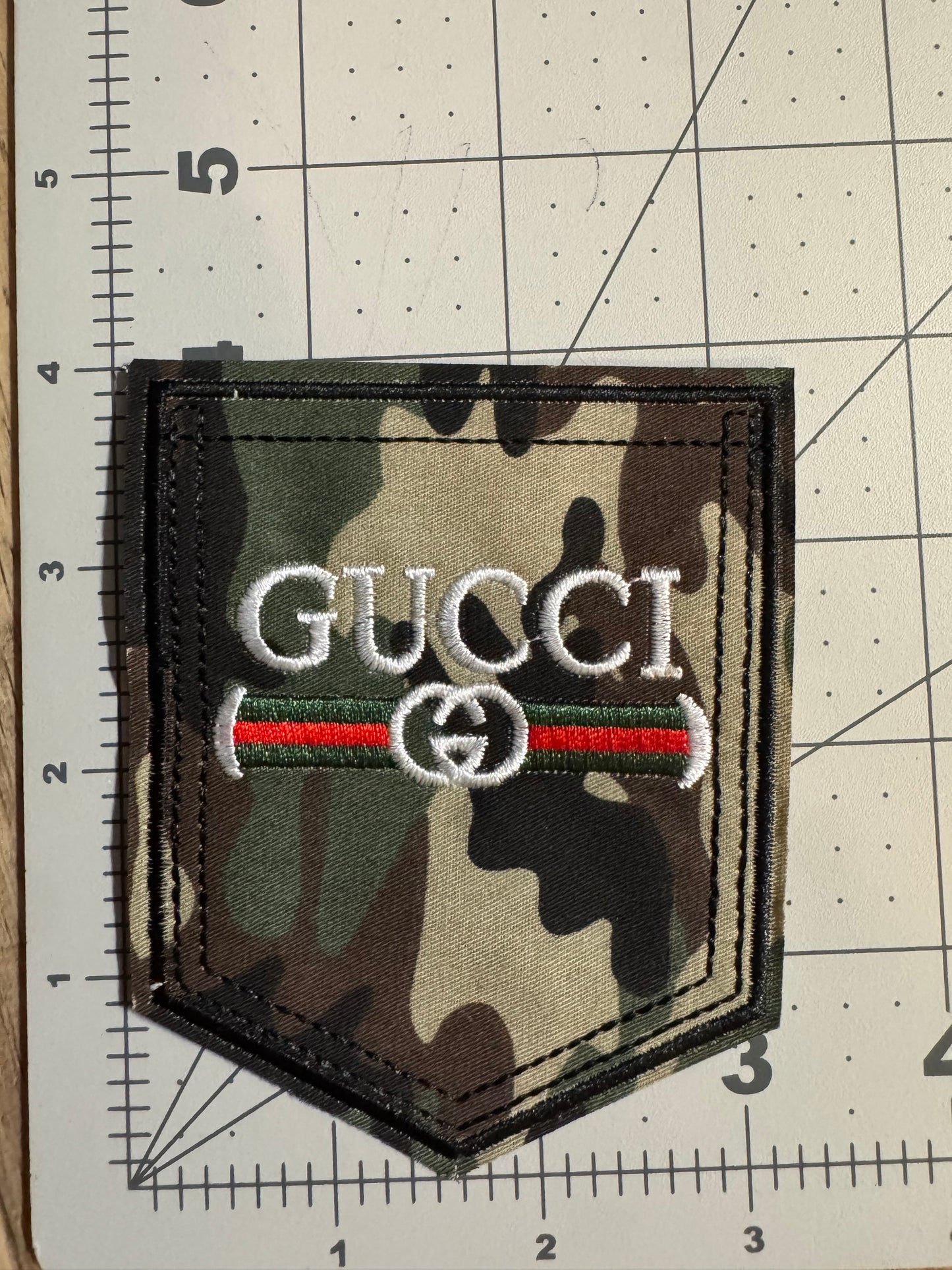 GG camo pocket patch