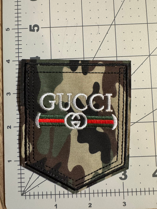 GG camo pocket patch