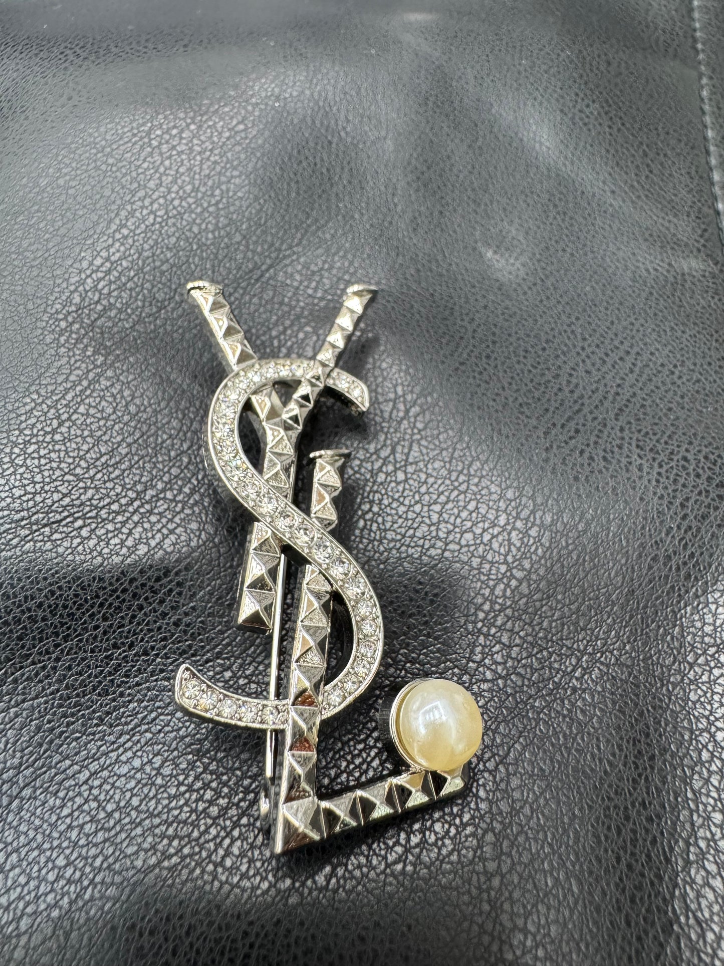 YSL brooch