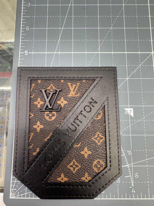 LV pocket patch (NOT IRON ON)