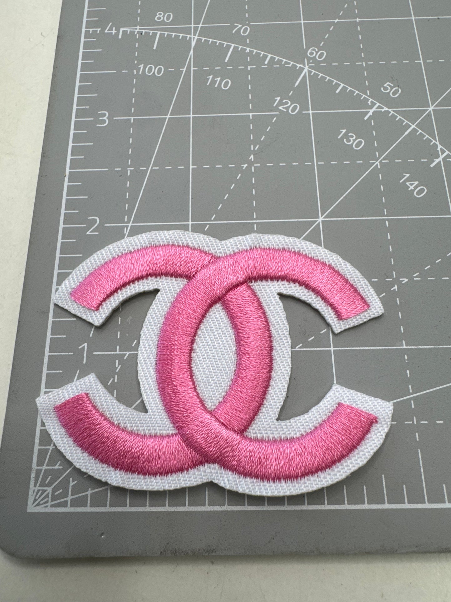 Pink & White patch
