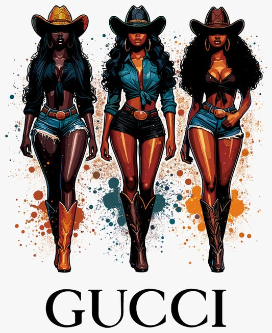 G.G Cowgirls DTF