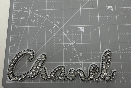 C.H.A.N.E.L Bling Patch