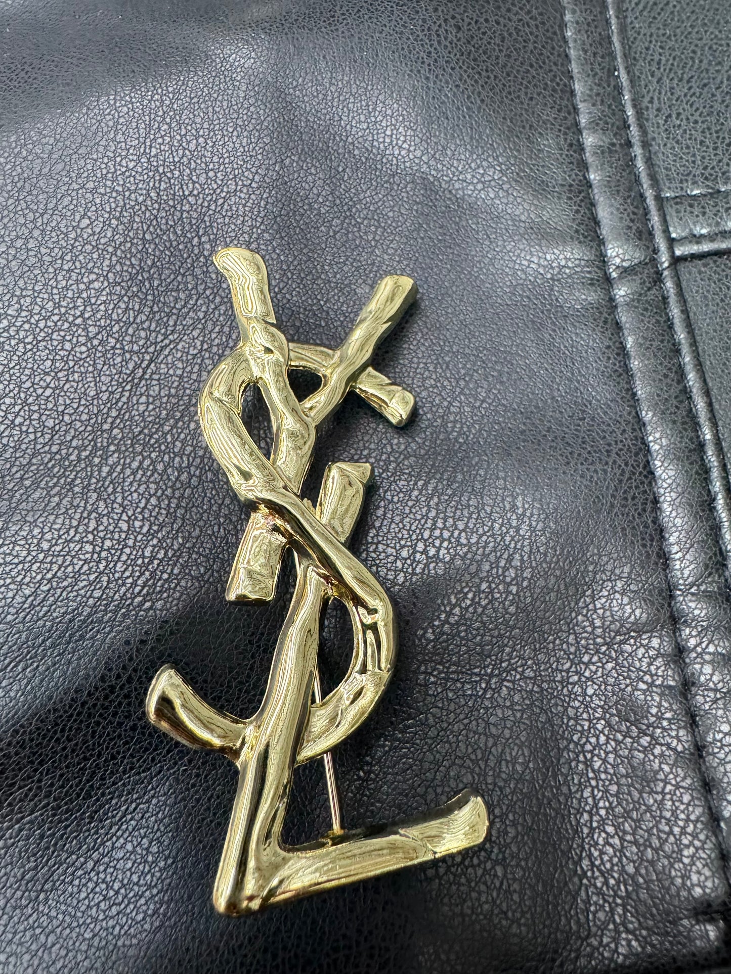 YSL brooch