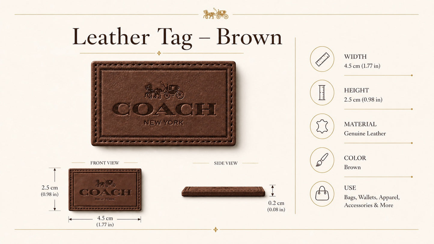 Coach tag