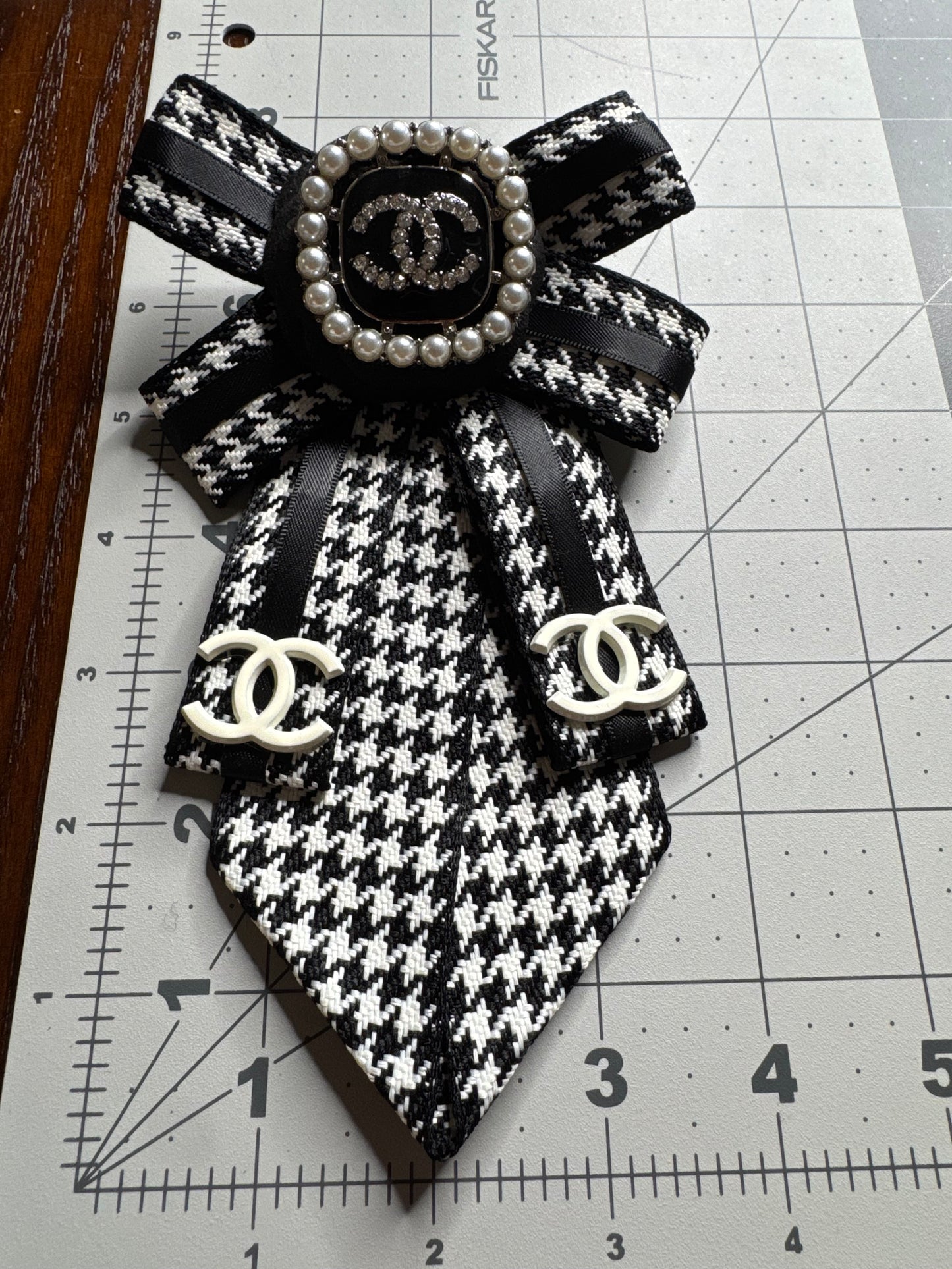 CC bows Brooches