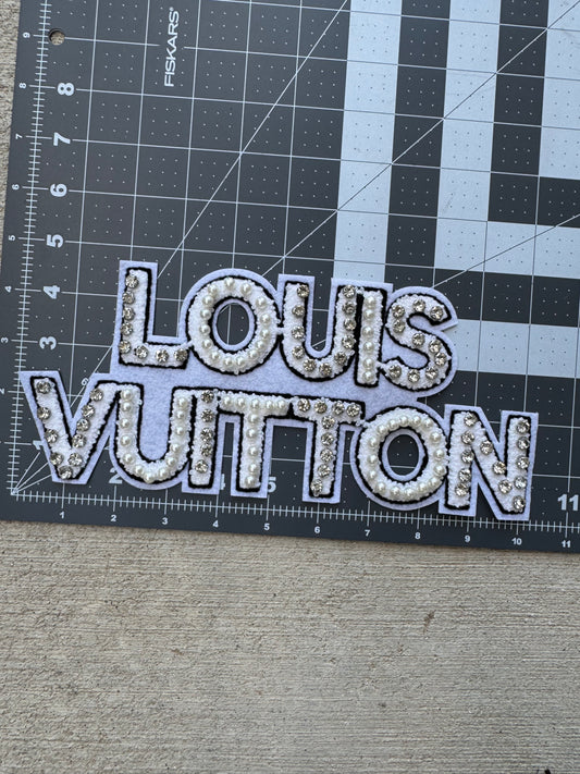 LV bling patches
