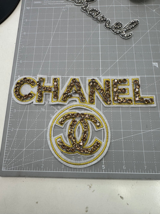 C.H.A.N.E.L Bling Patch