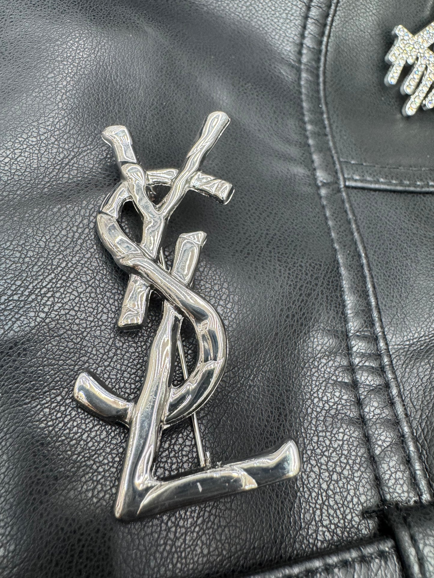 YSL brooch