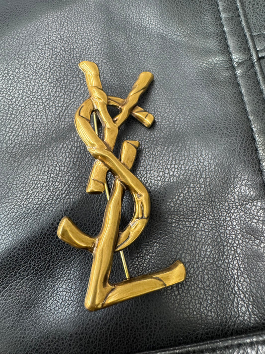 YSL brooch