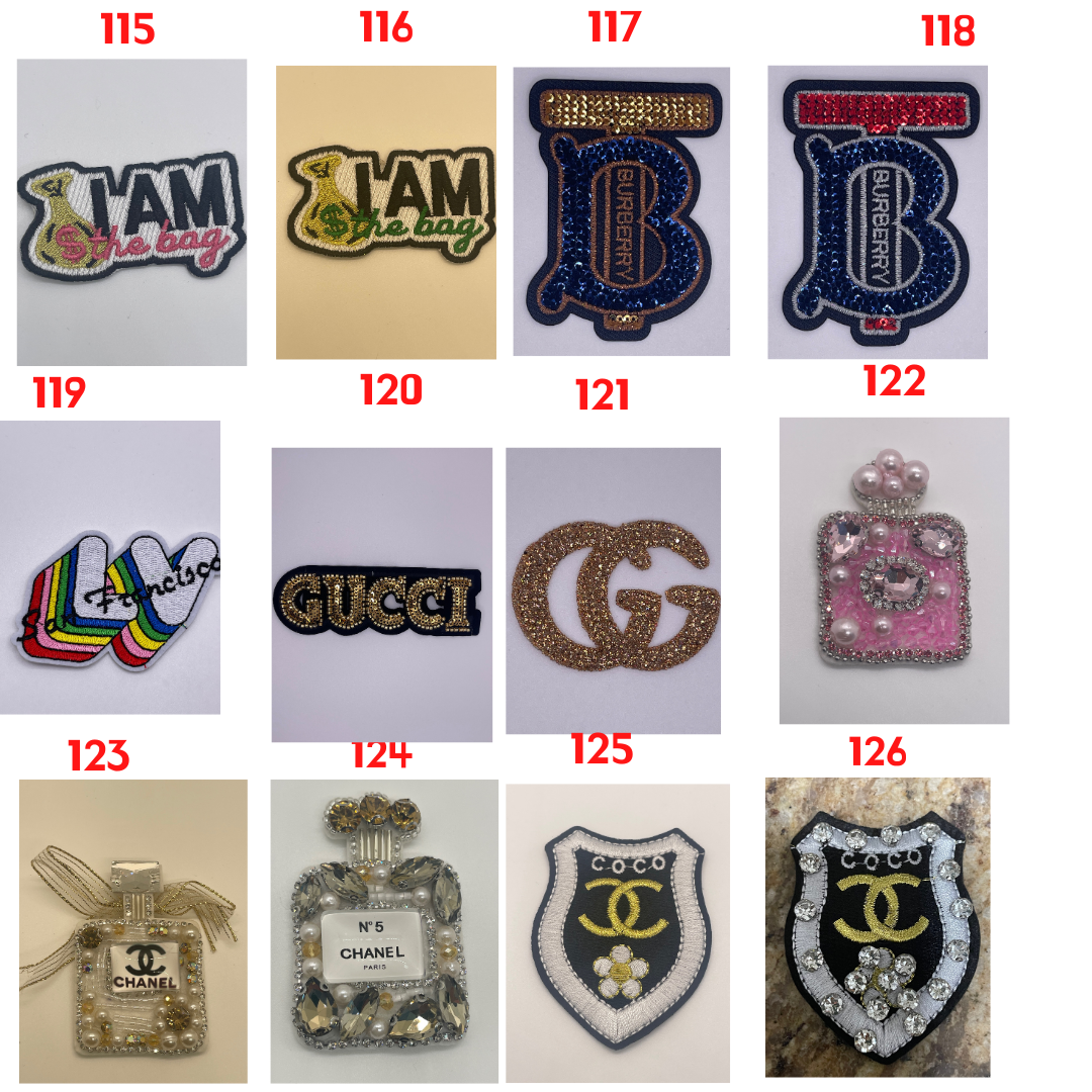 DESIGNER PATCHES.