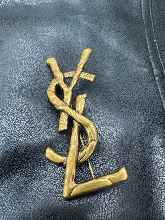 YSL brooch