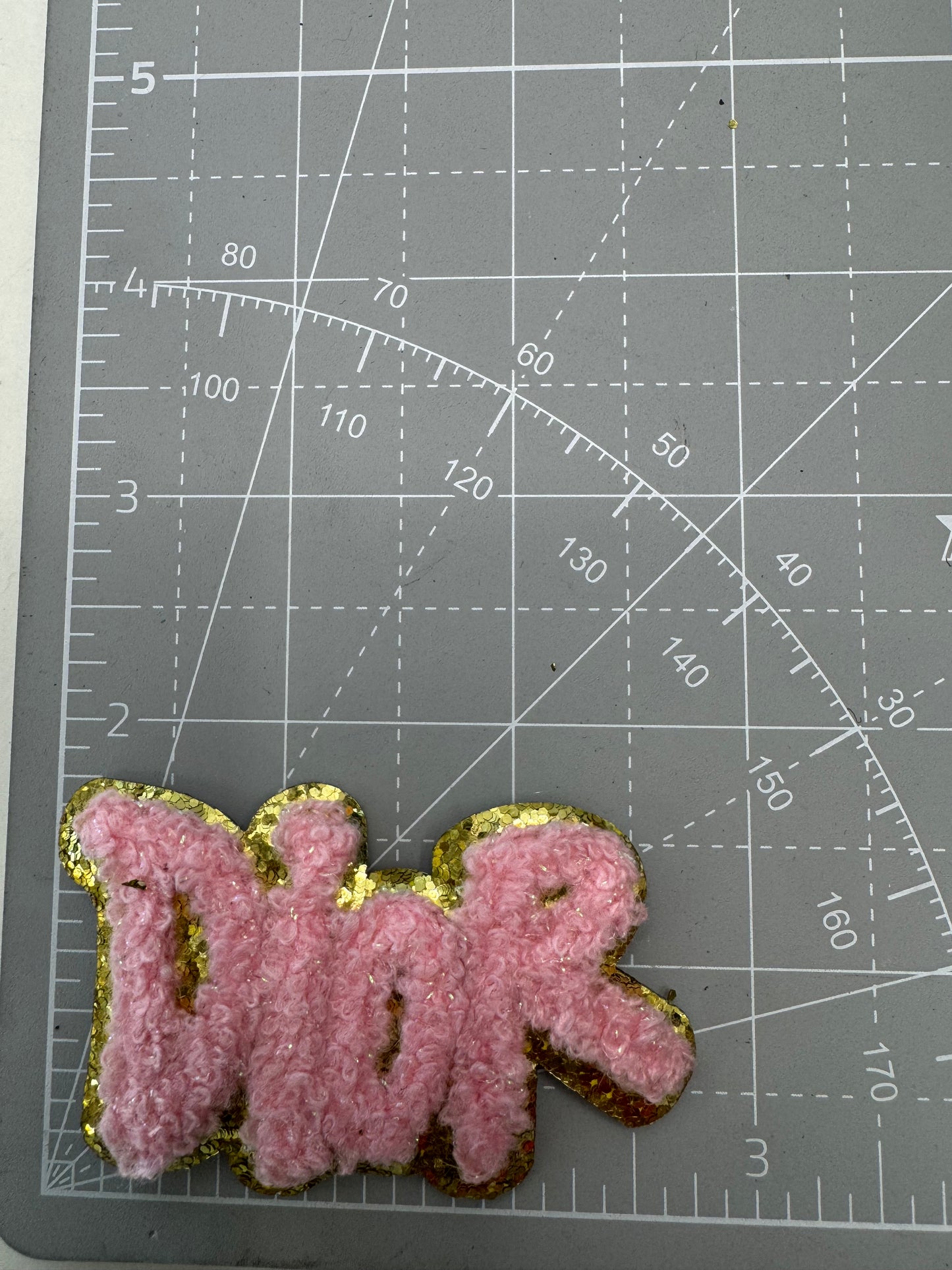 D.I.O.R iron on Patches