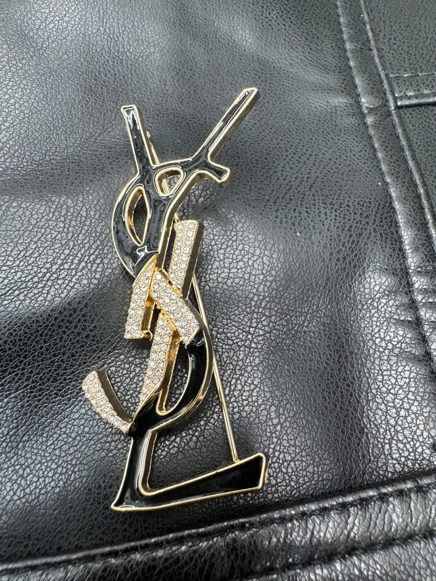 YSL brooch