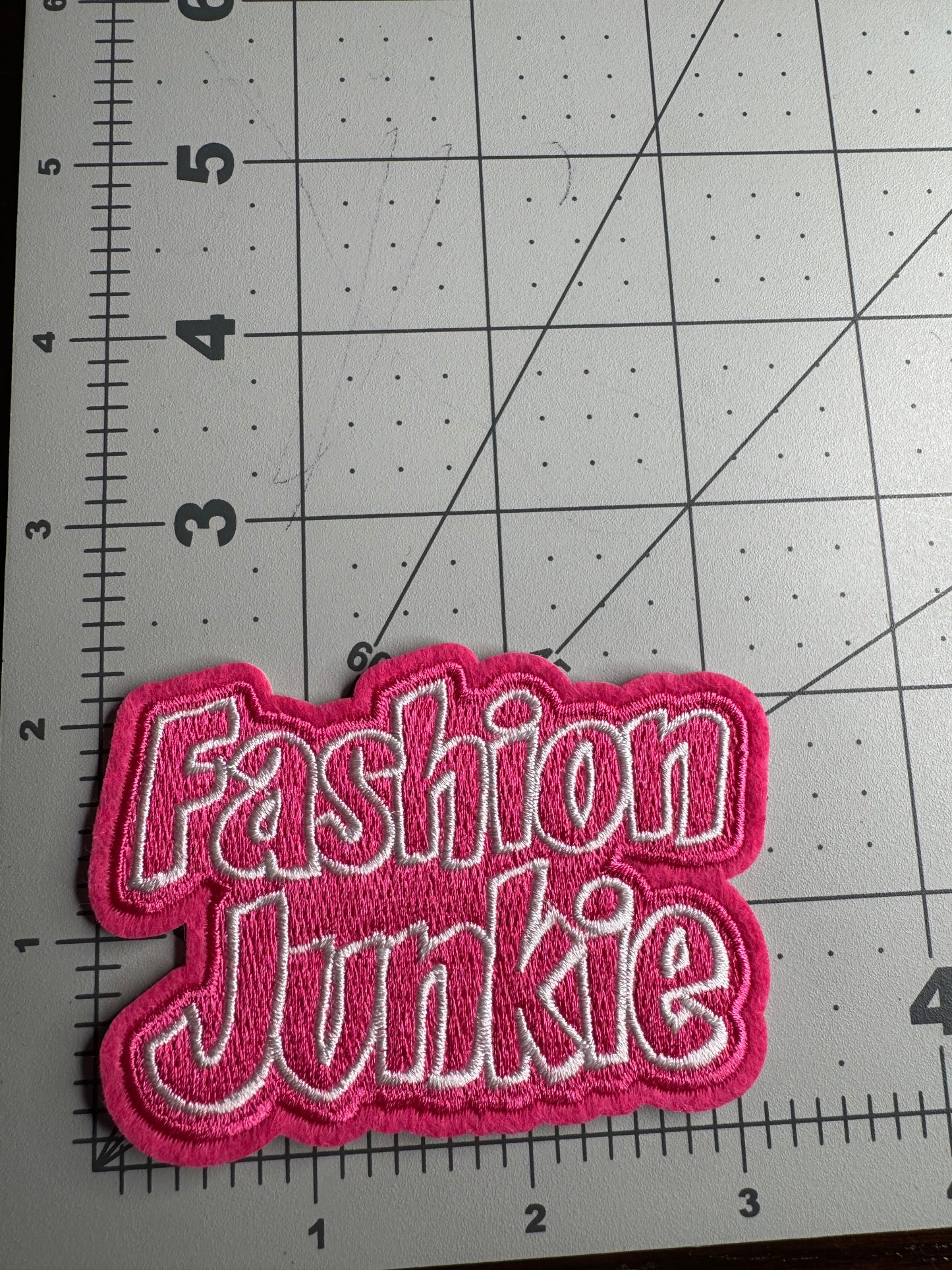 Fashion junkie Patch￼