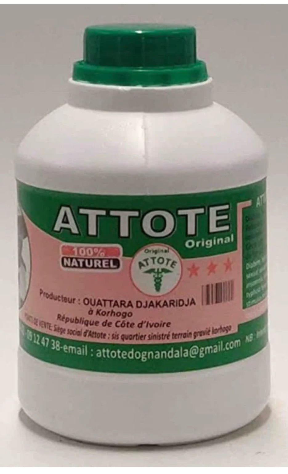 Authentic Attote Original 100% Organic Natural Herbal Drink