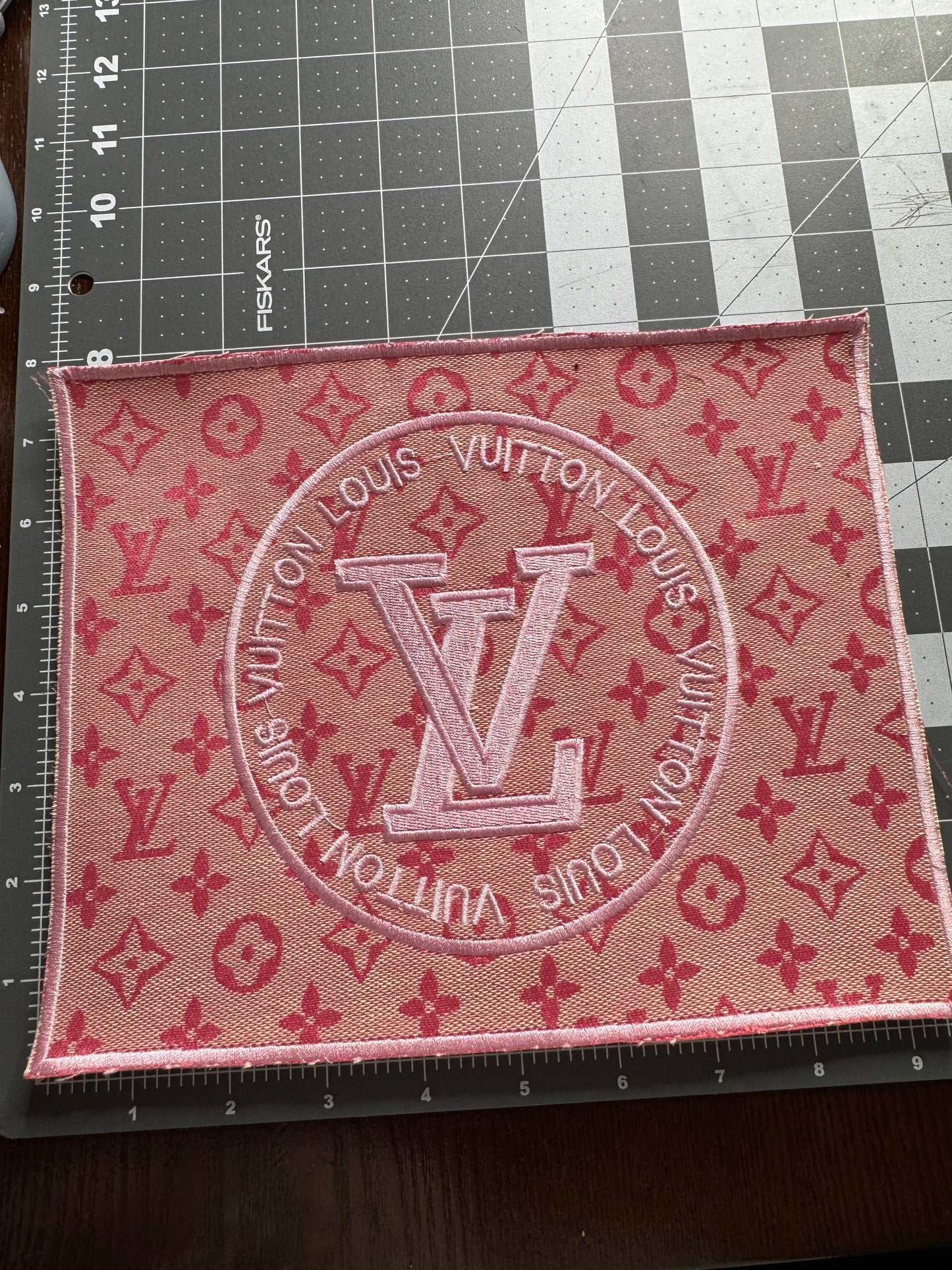 Pink LV patch