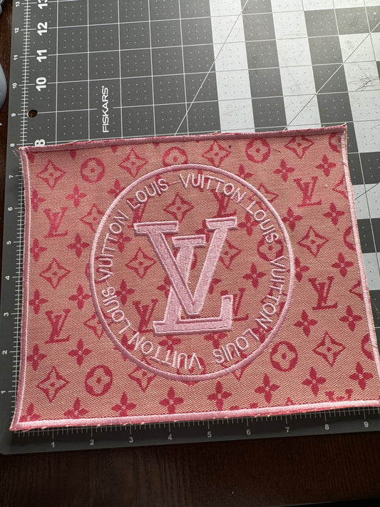 Pink LV patch