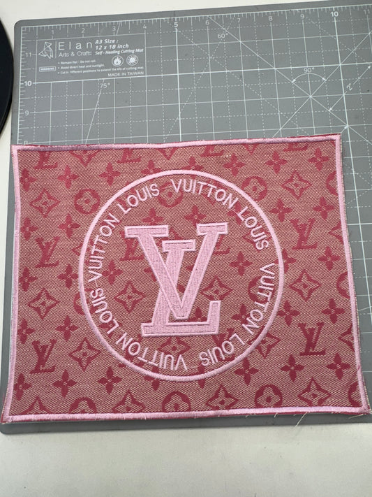 Pink LV patch