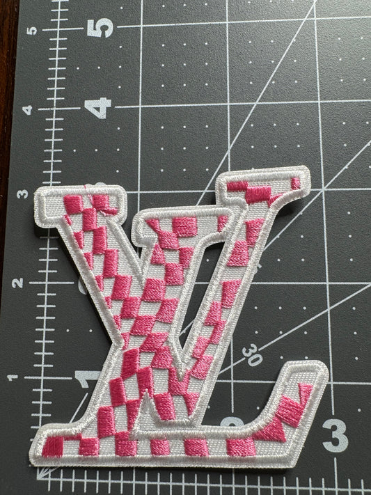 Light Pink checkerboard  patch￼