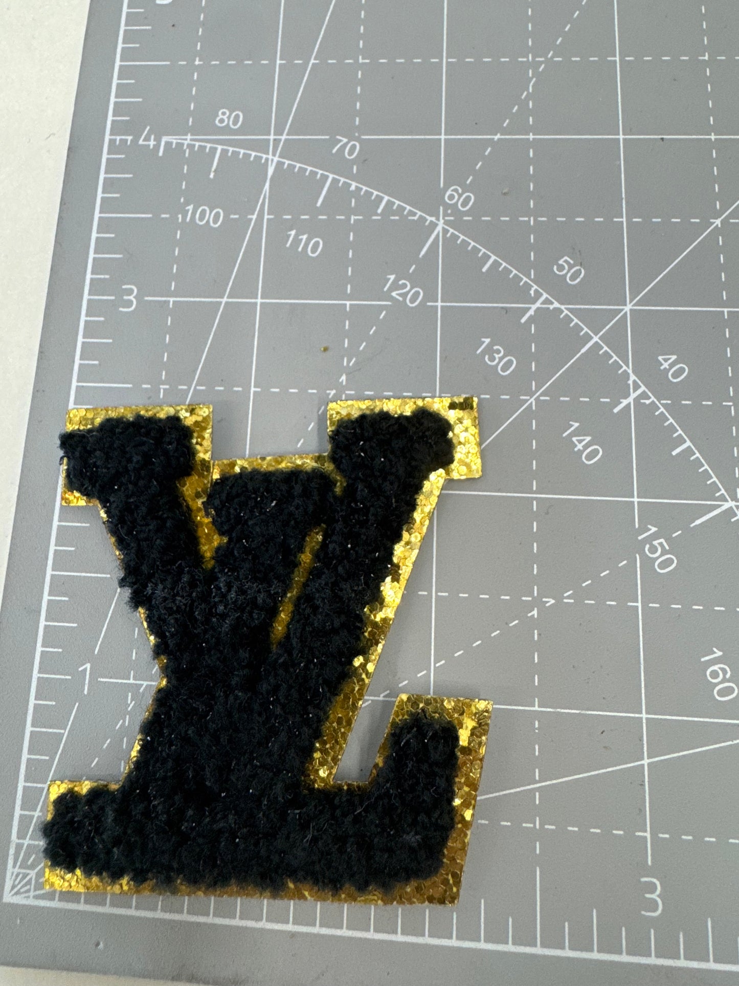 Black LV patch