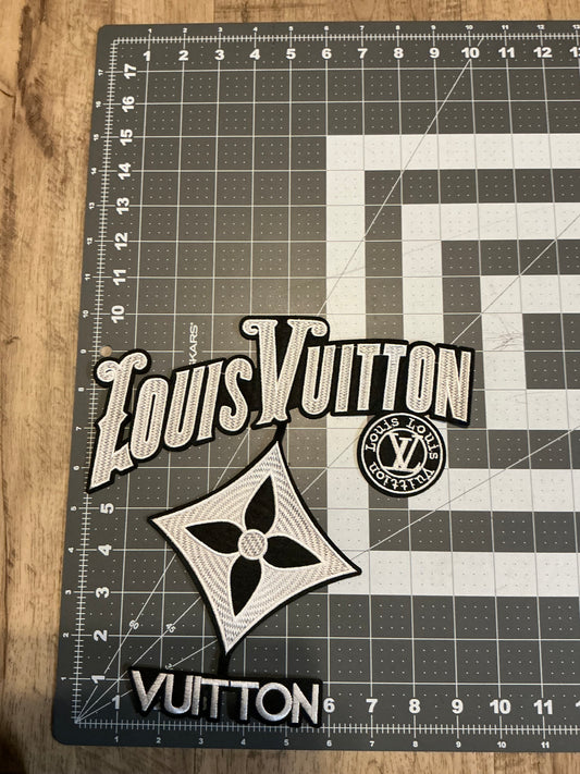 LV Black & White Patch