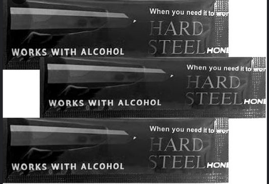 Hard Steel works with Alcohol