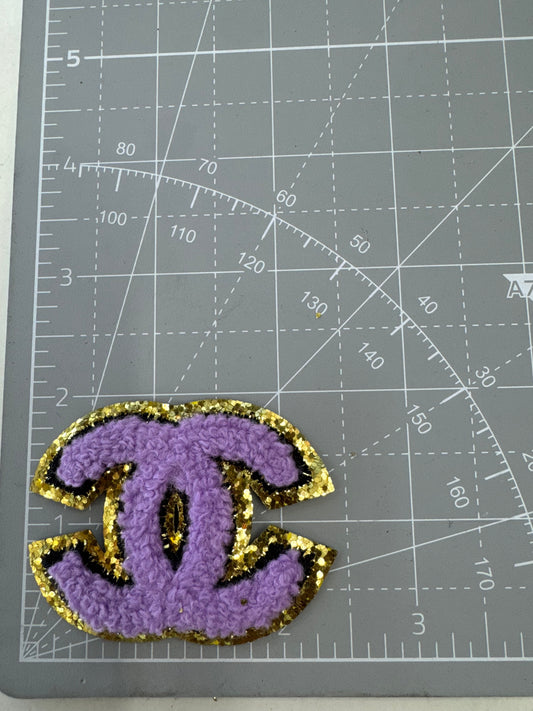Purple & Gold Patch