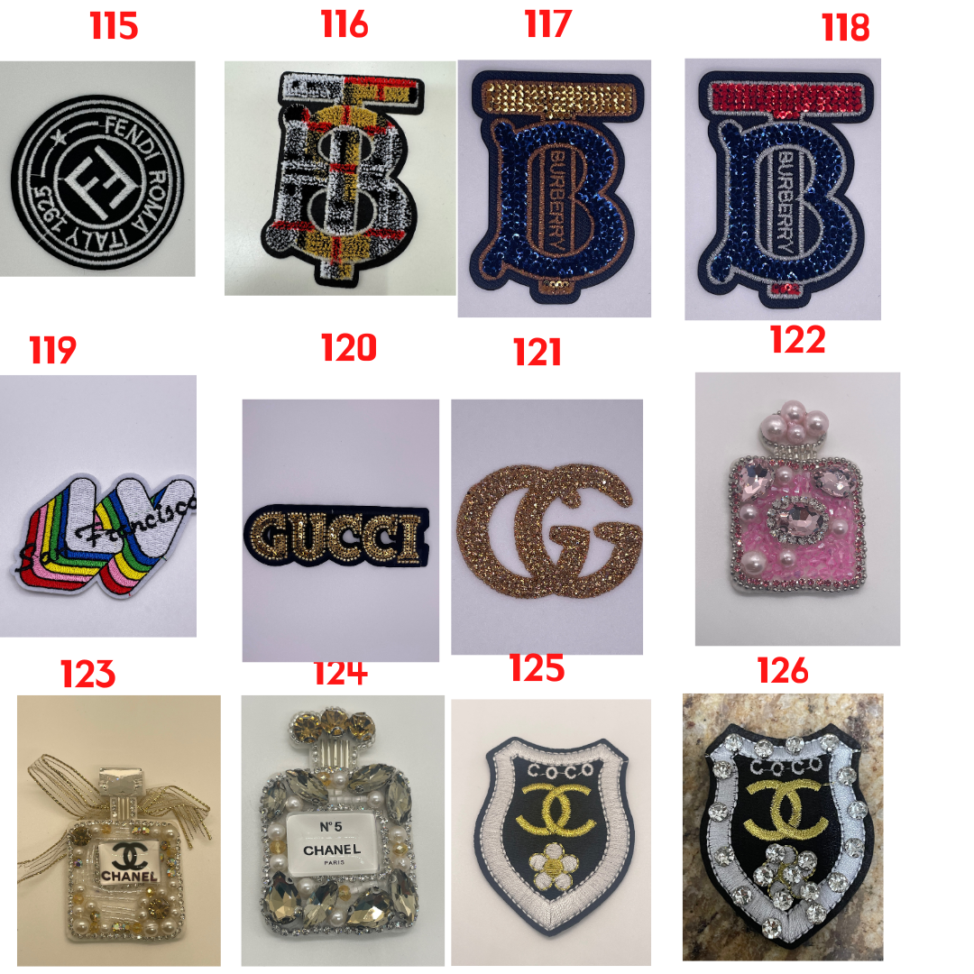 DESIGNER PATCHES.