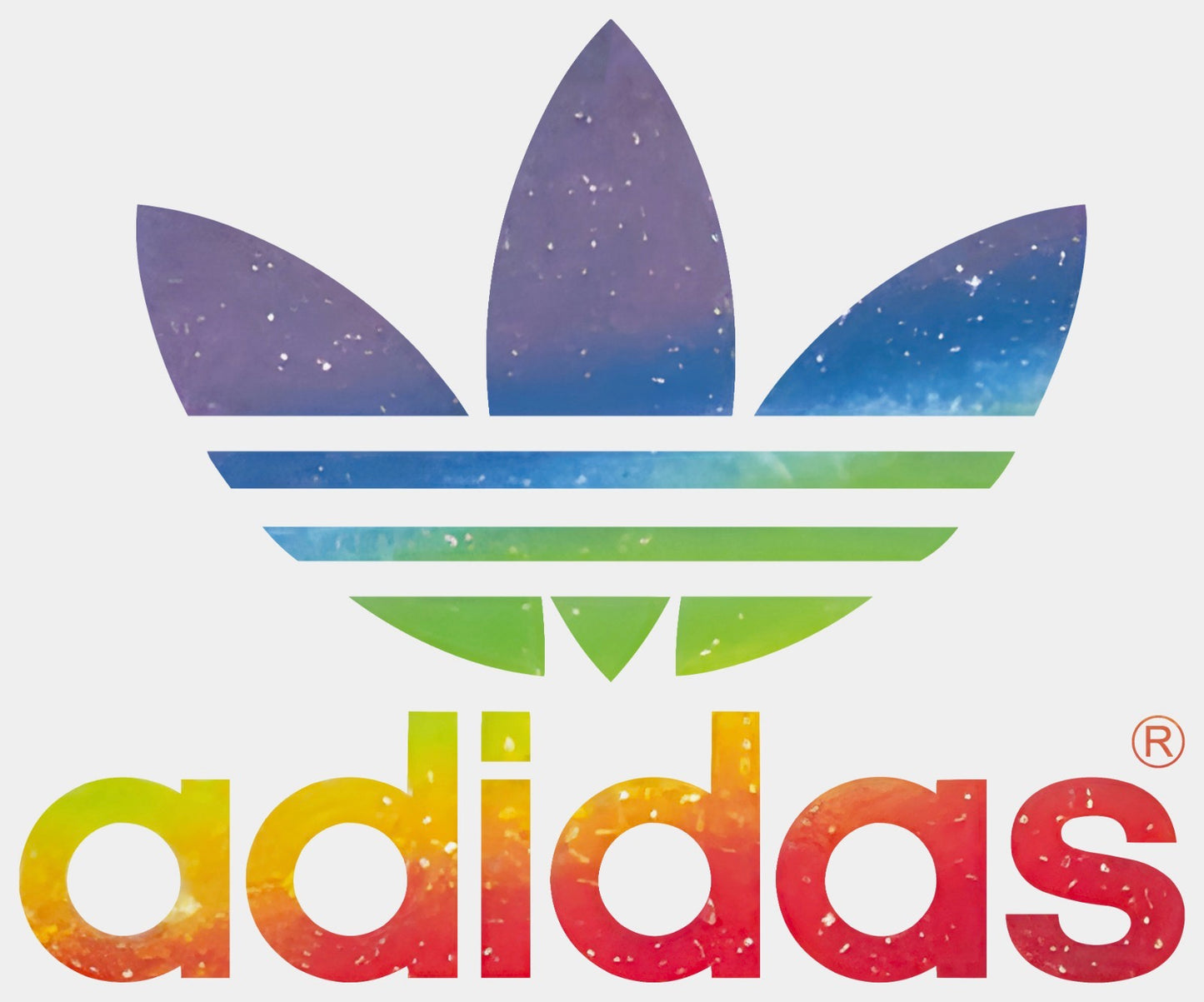 Adidas logo colour variations showcase