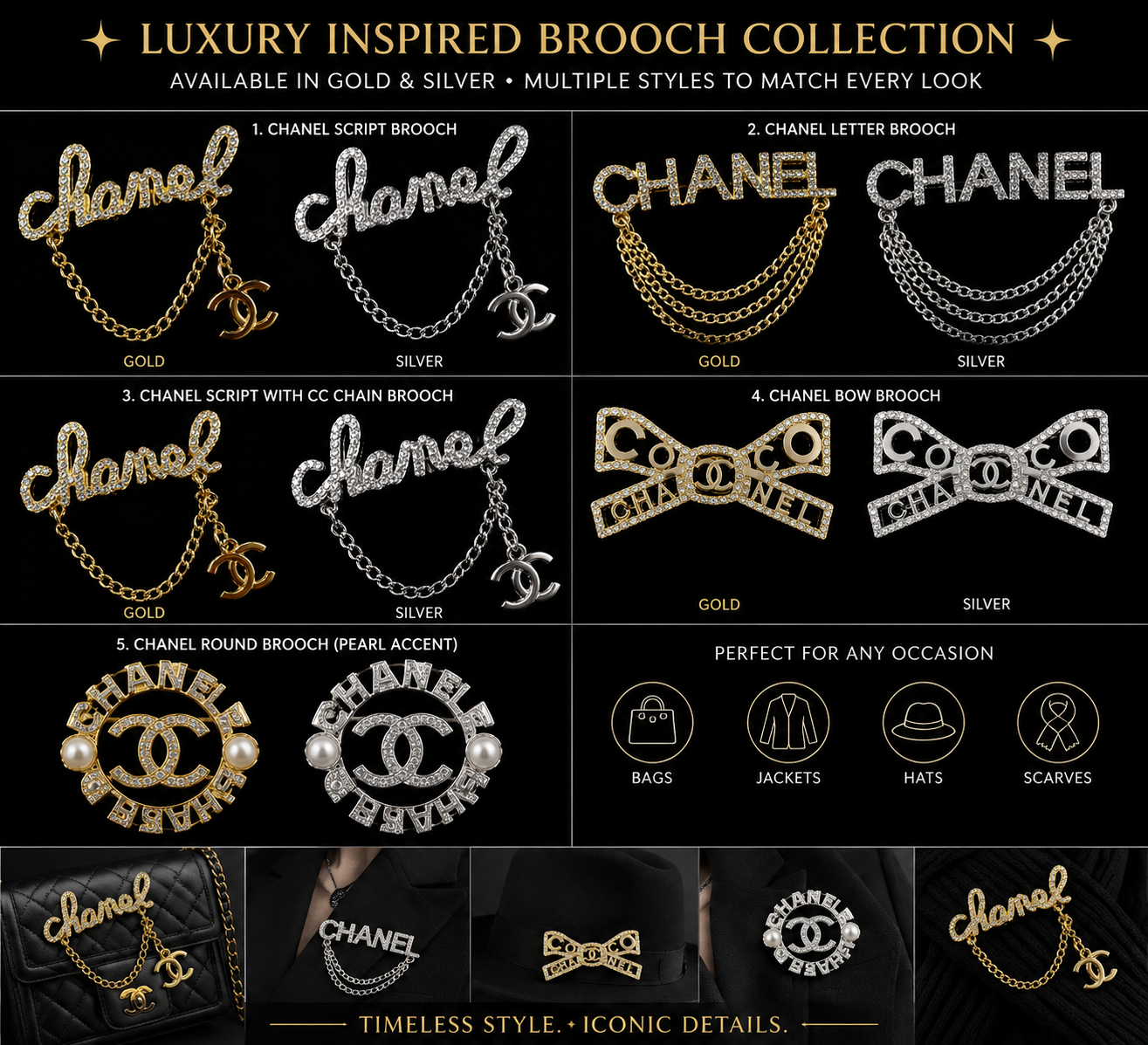 Co.Co Ch.anel Flat Back Charm