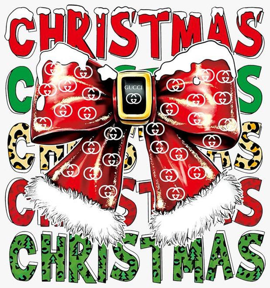 Luxury Holiday DTF Transfer